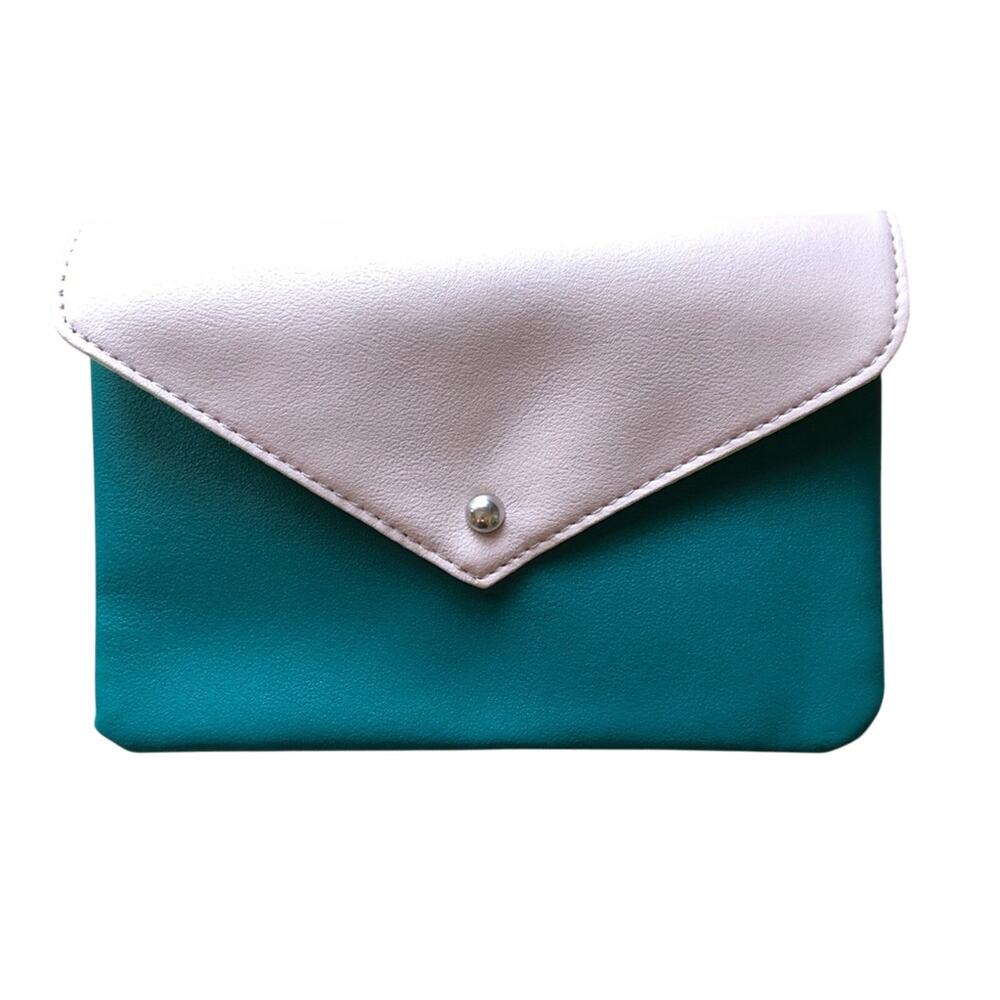 Ipsy March 2020 Neon Green Teal Pink Unstoppable Snap Cosmetic Make-up Bag